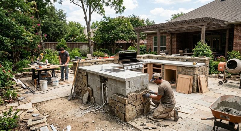 Outdoor Kitchen Construction in Santa Rosa, CA