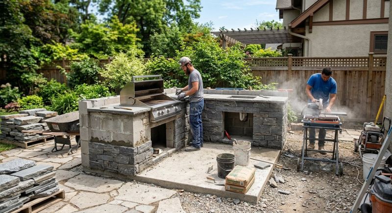 Outdoor Kitchen Construction in Santa Rosa, CA