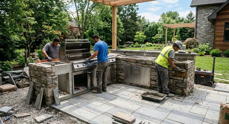 Outdoor Kitchen Remodeling in Santa Rosa, CA