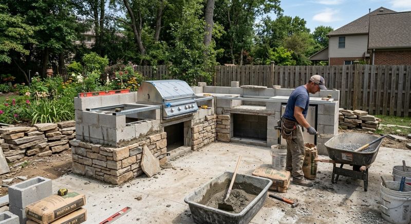 Outdoor Kitchen Construction in Santa Rosa, CA