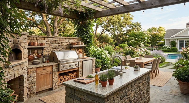 Outdoor Kitchen Installation in Santa Rosa, CA
